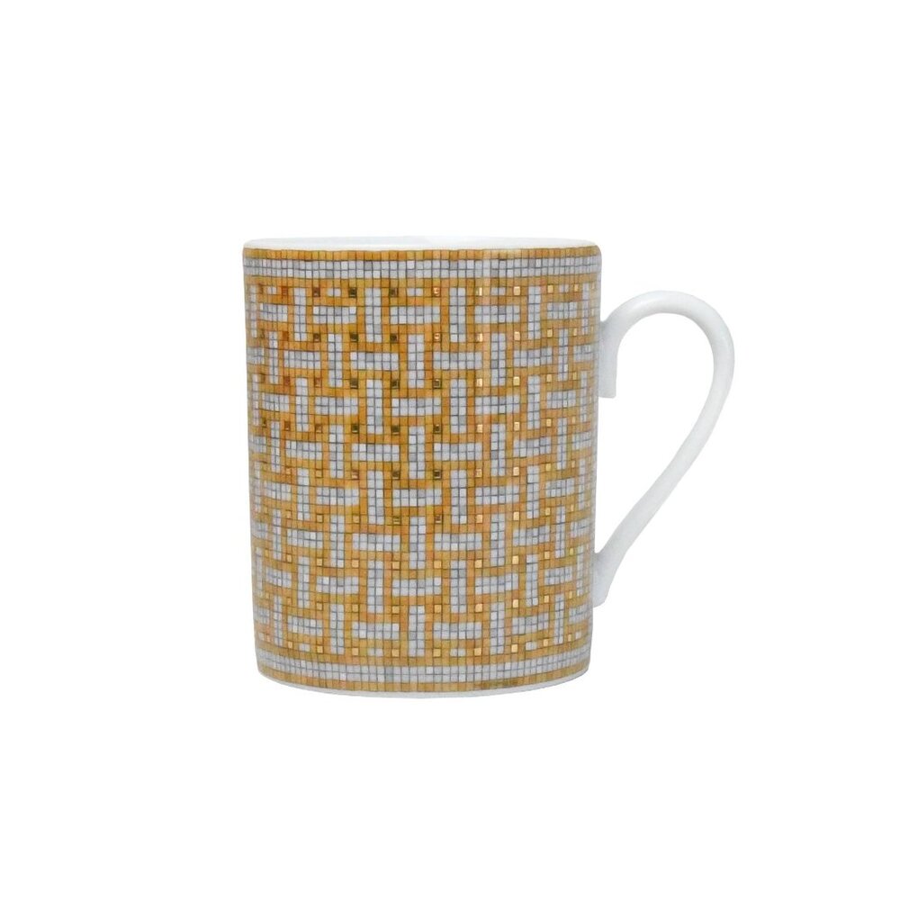 Hermes Mosaique Au 24 Mug Gold
